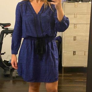 Rebecca Taylor leopard print dress